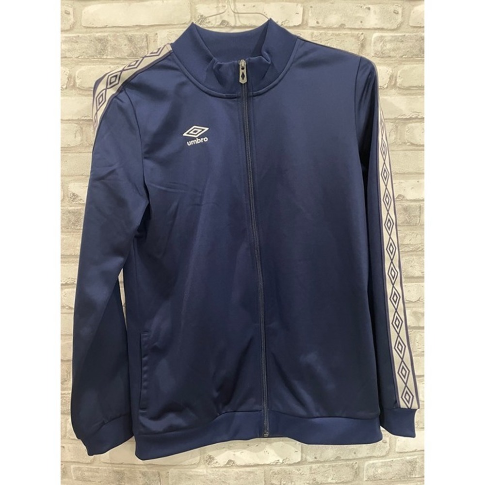 Youth XL Blue Athletic Full Zip Navy‎ Blue Diamond Design Jacket